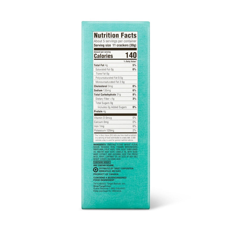 Sea Salt Pita Crackers - 5oz - Good & Gather