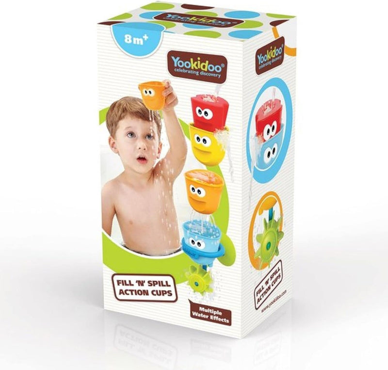Yookidoo Fun Tumblers Bath Toy