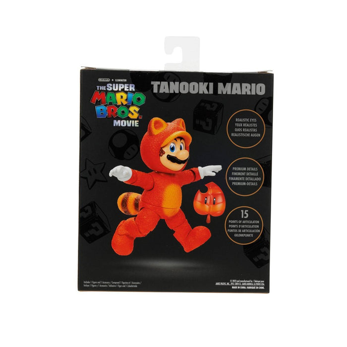 Nintendo The Super Mario Bros. Movie Tanooki Mario Action Figure