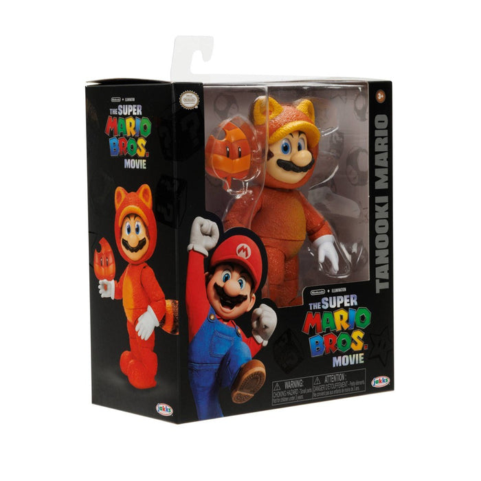 Nintendo The Super Mario Bros. Movie Tanooki Mario Action Figure