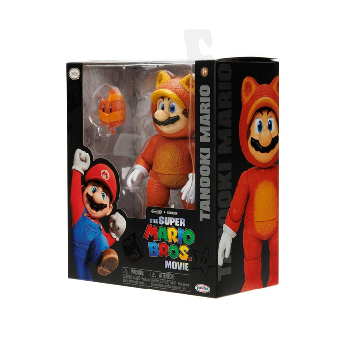 Nintendo The Super Mario Bros. Movie Tanooki Mario Action Figure