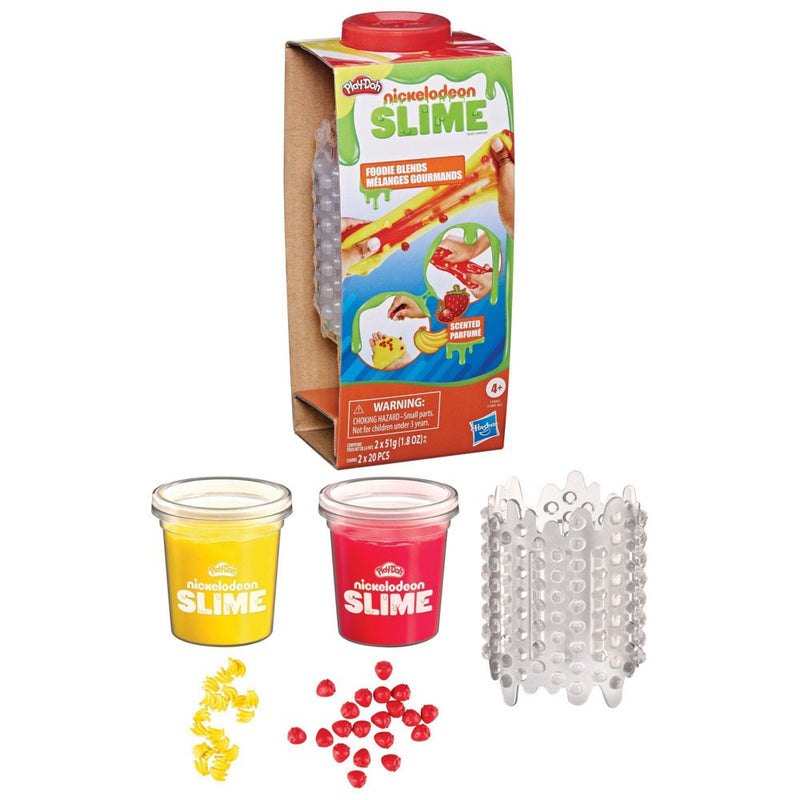 Play-Doh Nickelodeon Slime Foodie Blends Strawberry Banana