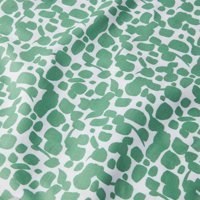 Queen Printed Microfiber Sheet Set Green Dot - Room Essentials