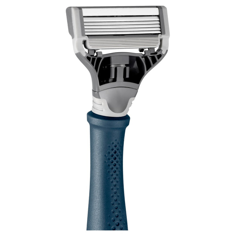Harry's Men's Razor with 2 Razor Blades - Navy Blue