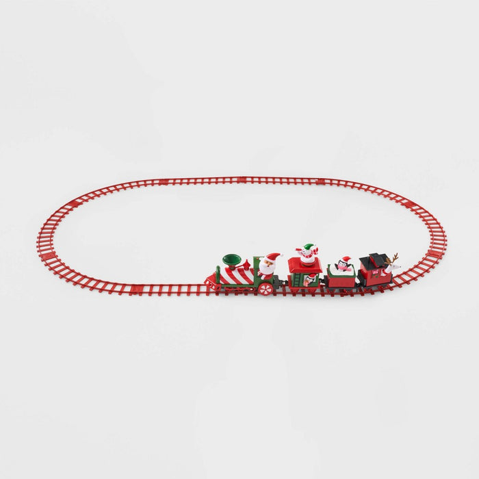 Animated Christmas Train and Track Set - Wondershop