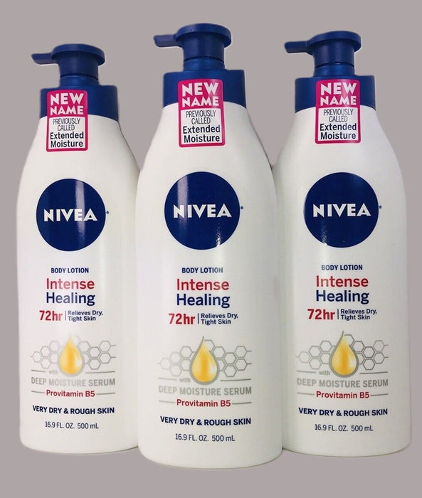 NIVEA Intense Healing Body Lotion for Dry Skin Scented - 16.9 fl oz