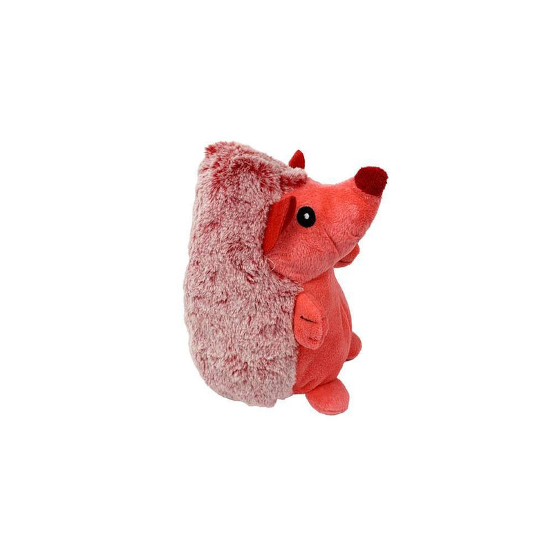 Multipet Mini Hedgehog Dog Toy - Red - 4"