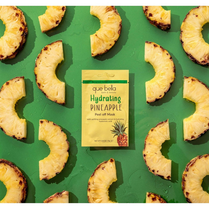 Que Bella Hydrating Pineapple Peel Off Mask - 0.35oz