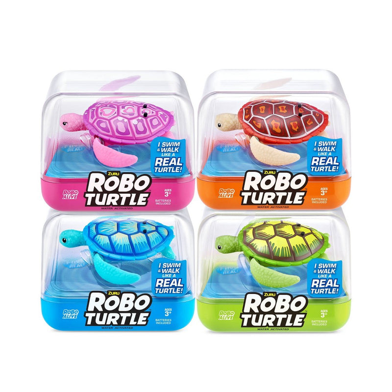 Robo Turtle Robotic Swimming Turtle Pet Toy - Orange by ZURU