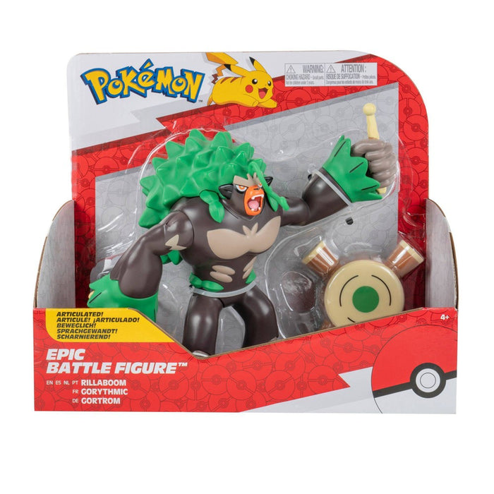 Pokemon Rillaboom Epic Battle Action Figure