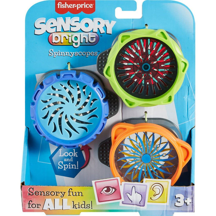 Fisher-Price Sensory Bright SpinnyScopes 3pk