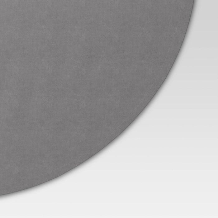 70" Solid Tablecloth Gray - Threshold