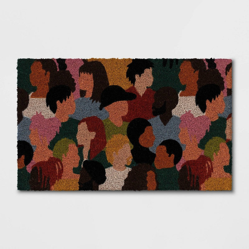 1'6"x2'6" 'All Together' Doormat - Room Essentials (LOCAL PICKUP ONLY)