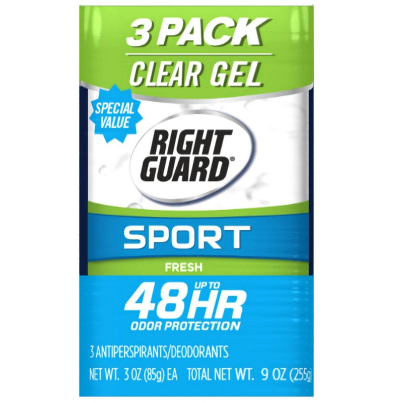 Right Guard Sport Fresh Antiperspirant & Deodorant Gel - 3oz/3pk