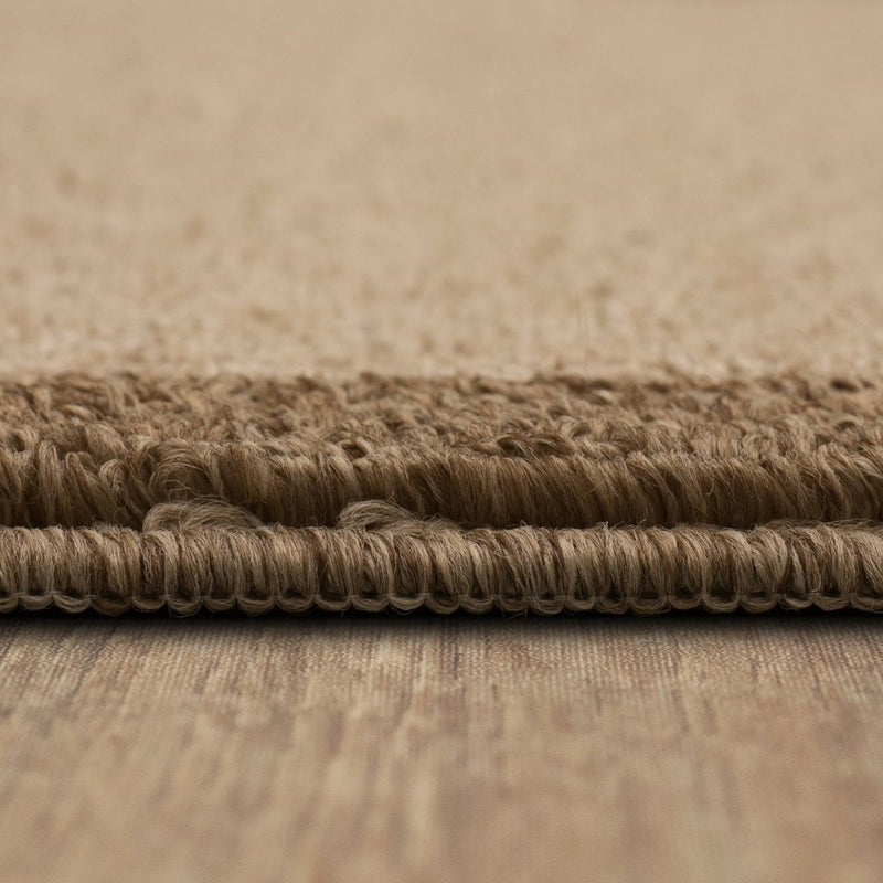 2'6"x3'10" Madison Border Washable Accent Rug Tan - Threshold (LOCAL PICKUP ONLY)