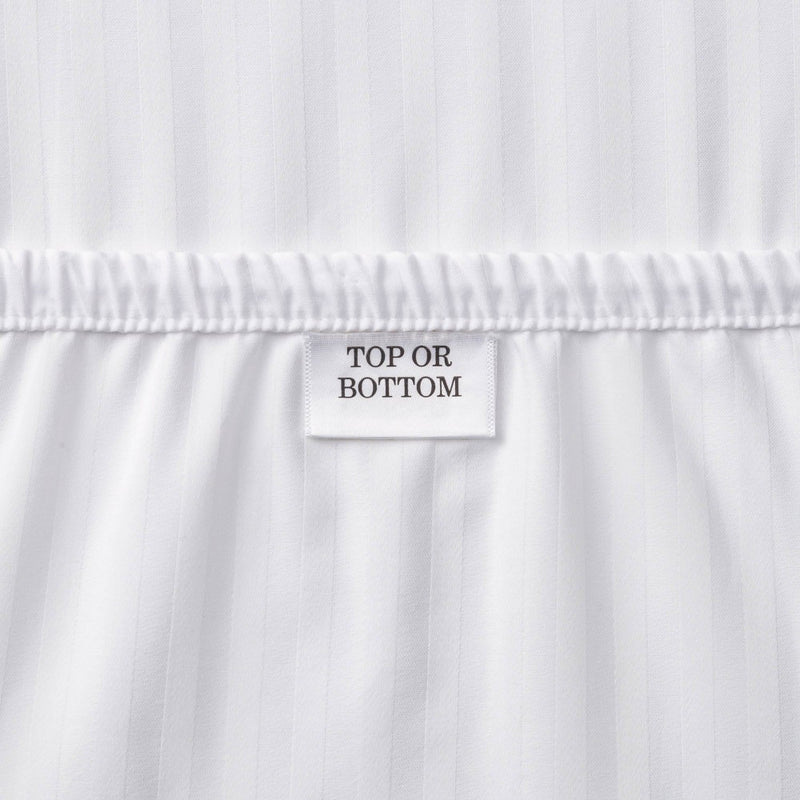 Full 6pc 400 Thread Count Damask Solid Sheet Set White - Threshold