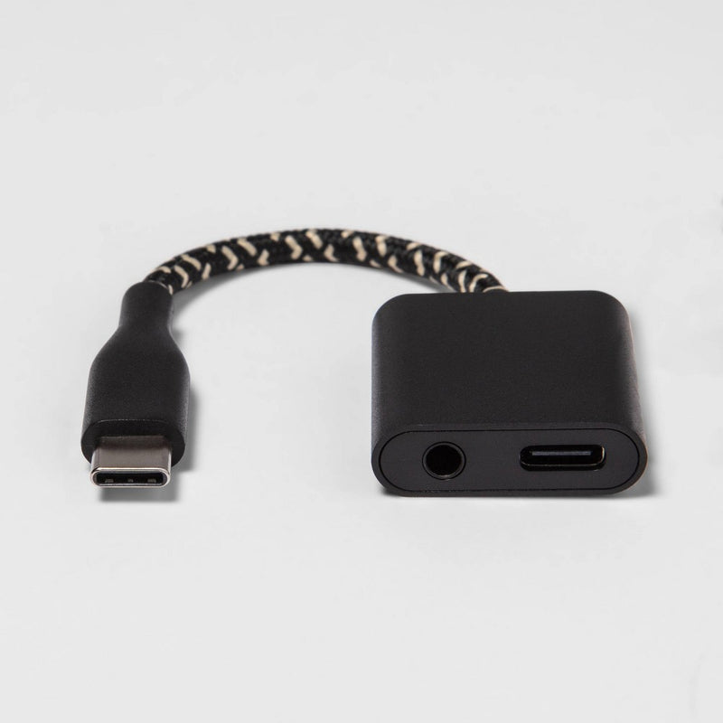 3.5mm Dongle USB-C - heyday Black/Gold
