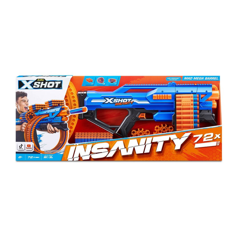 X-Shot Insanity Series 1 Mad Mega Barrel Blaster (LOCAL PICKUP ONLY)