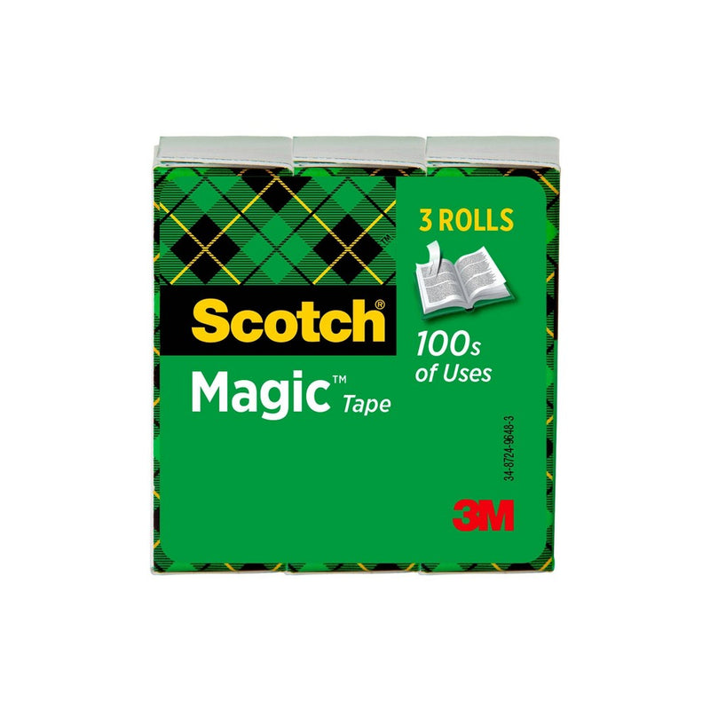 Scotch 3pk Magic Boxed Tape
