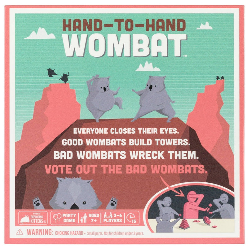 Hand-to-Hand Wombat Game by Exploding Kittens