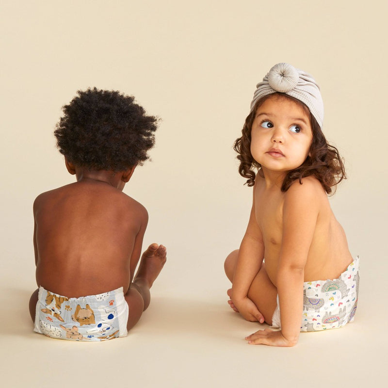 The Honest Company Clean Conscious Disposable Diapers Four Print Pack - Size 5 - 84ct