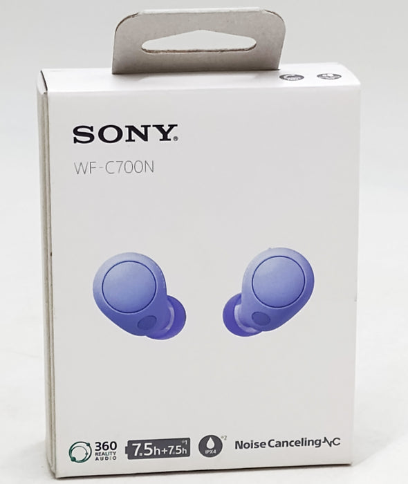 Sony WF-C700N True Wireless Bluetooth Noise Canceling In-Ear Headphones - Violet