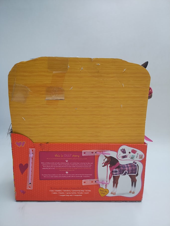 Our Generation Quarter Horse Foal Accessory Set for 18" Dolls