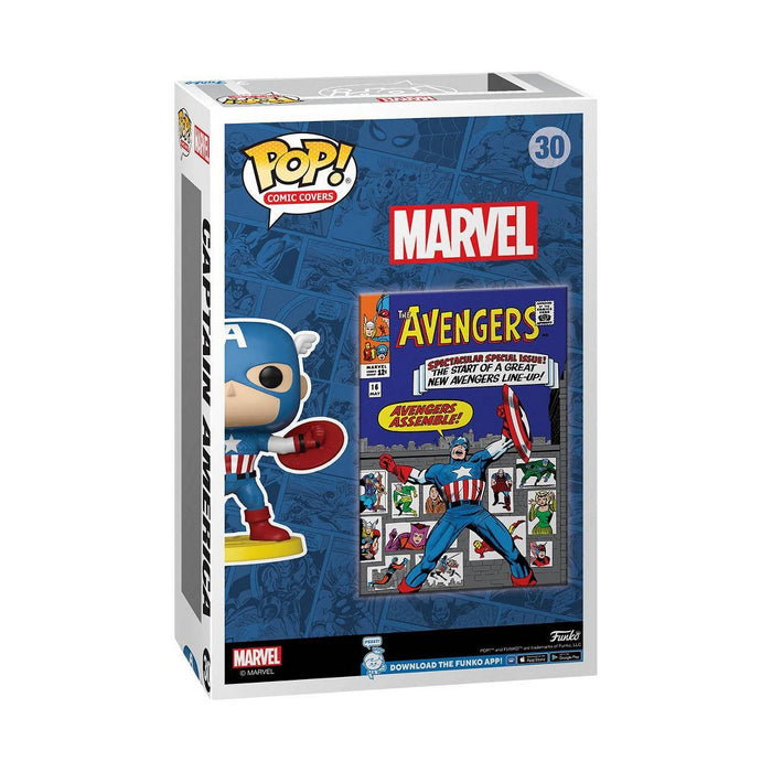 Funko POP! Comic Covers: Marvel - Captain America (Target Exclusive)
