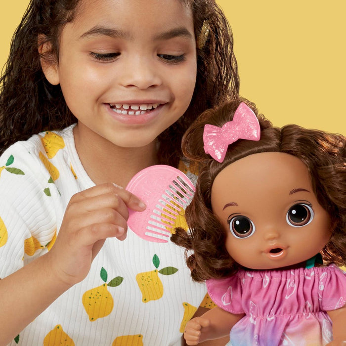 Baby Alive Fruity Sips Baby Doll - Brown Hair/Brown Eyes