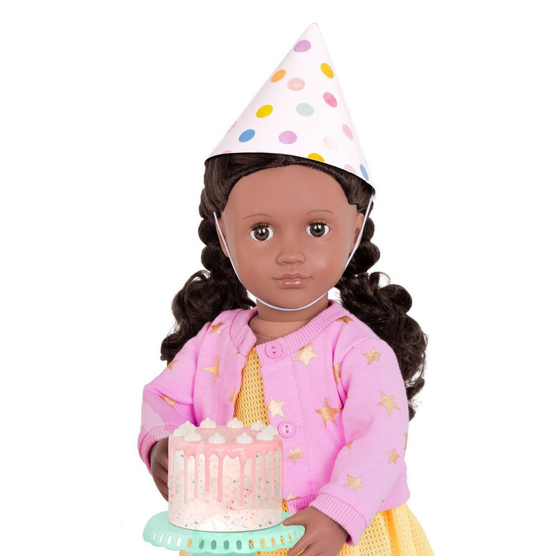 Our Generation Sweet Celebration Birthday Party Accessory Set for 18" Dolls