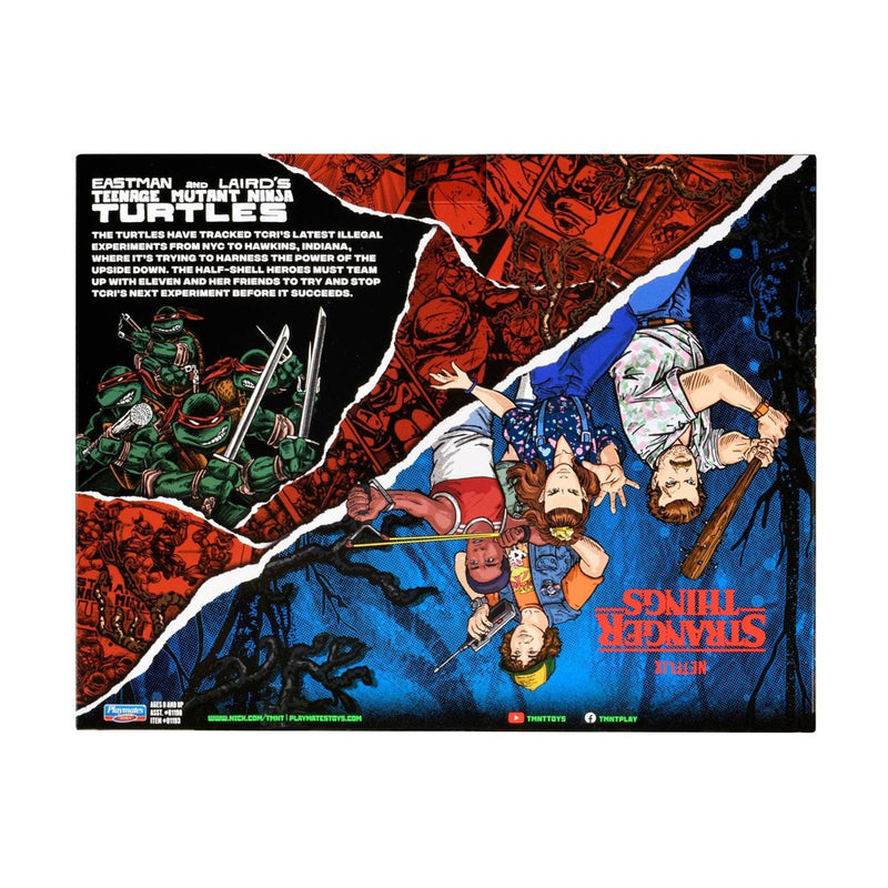 Stranger Things Teenage Mutant Ninja Turtles Crossover Action Figure 2pk - Donnie & Lucas (Target Exclusive)
