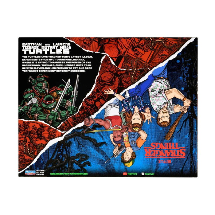 Stranger Things Teenage Mutant Ninja Turtles Crossover Action Figure 2pk - Donnie & Lucas (Target Exclusive)