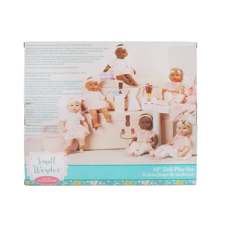 Madame Alexander Small Wonder 14" Ballet Set - Blue Eyes