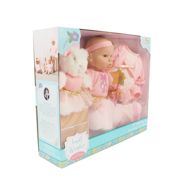 Madame Alexander Small Wonder 14" Ballet Set - Blue Eyes
