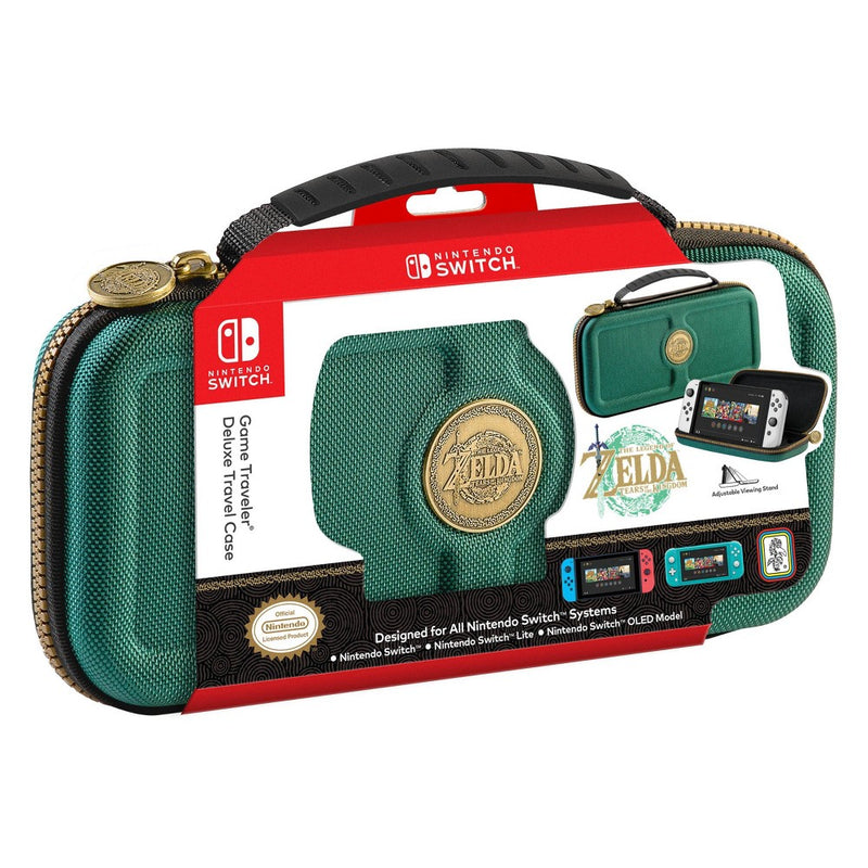 Nintendo Switch Game Traveler Deluxe Travel Case - Zelda Tears of the Kingdom