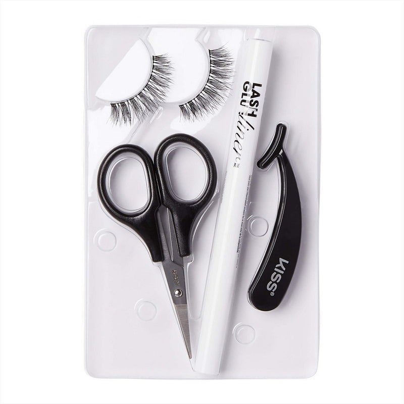 KISS Products Glue Liner False Eyelashes Starter Kit - 5ct