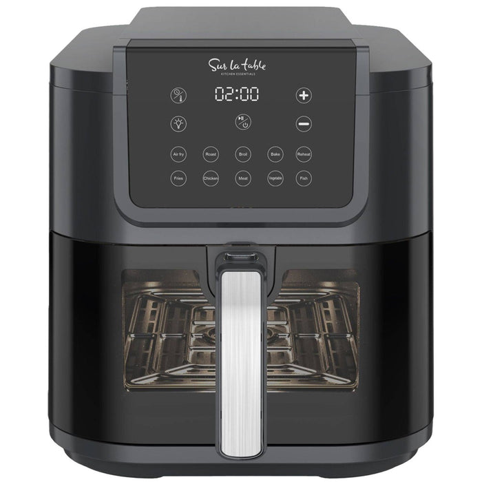 Sur La Table Kitchen Essentials 8qt Air Fryer Black