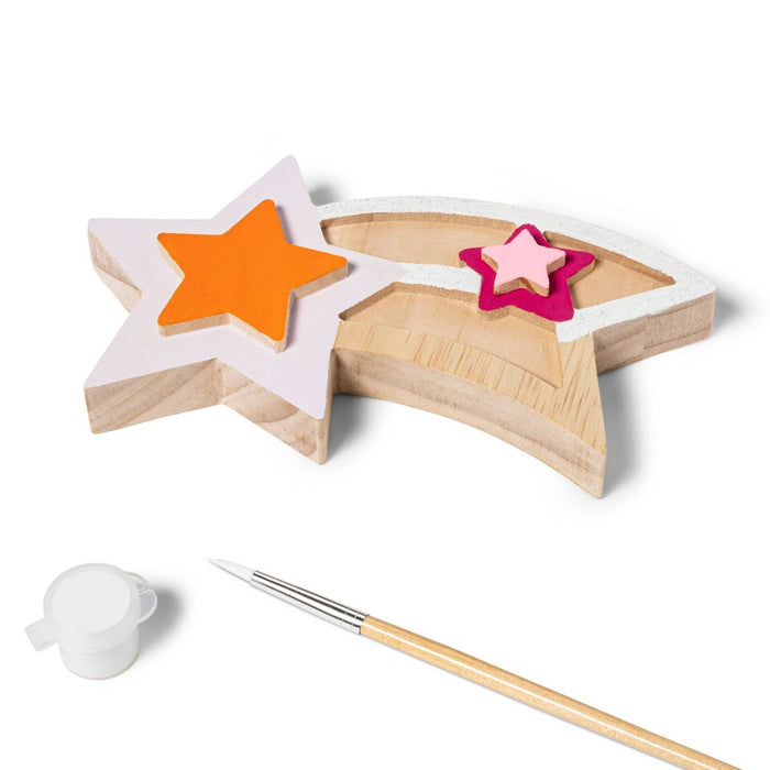 Freestanding Wood Shooting Star - Mondo Llama