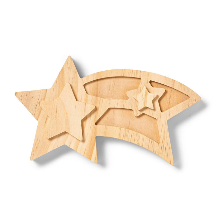 Freestanding Wood Shooting Star - Mondo Llama