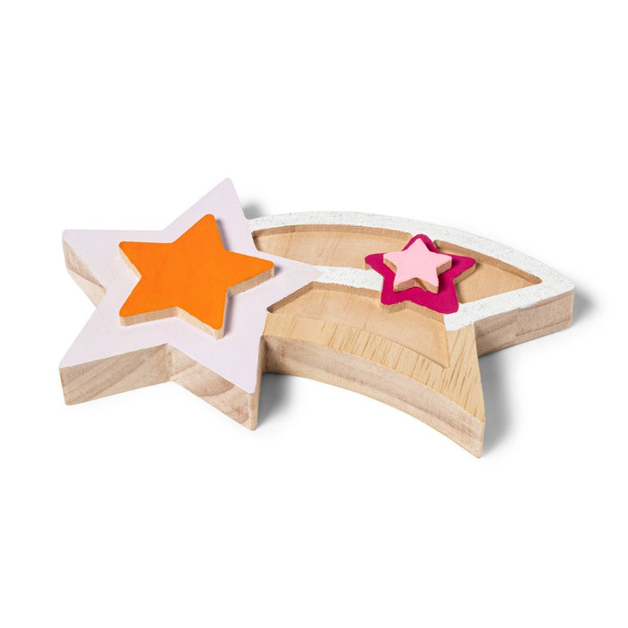 Freestanding Wood Shooting Star - Mondo Llama