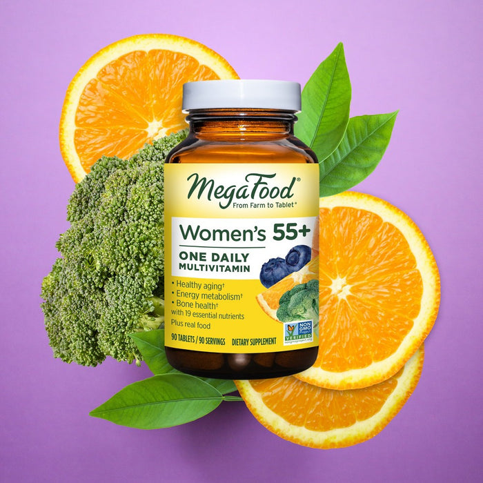 MegaFood Womens Multivitamin over 50, Vegetarian Tablets- 60ct *EXP 05/2026*
