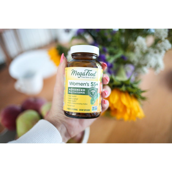 MegaFood Womens Multivitamin over 50, Vegetarian Tablets- 60ct *EXP 05/2026*
