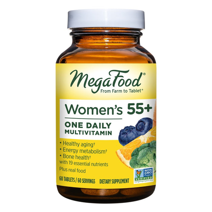 MegaFood Womens Multivitamin over 50, Vegetarian Tablets- 60ct *EXP 05/2026*