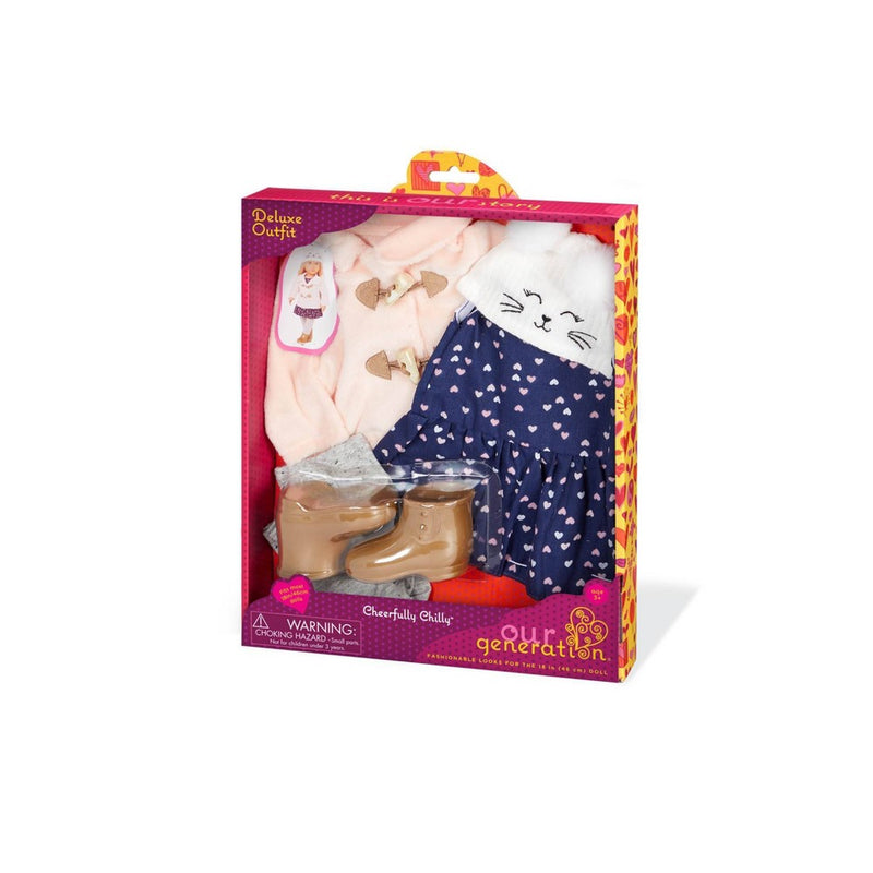 Our Generation Fashion Outfit for 18" Dolls - Cheerfully Chilly