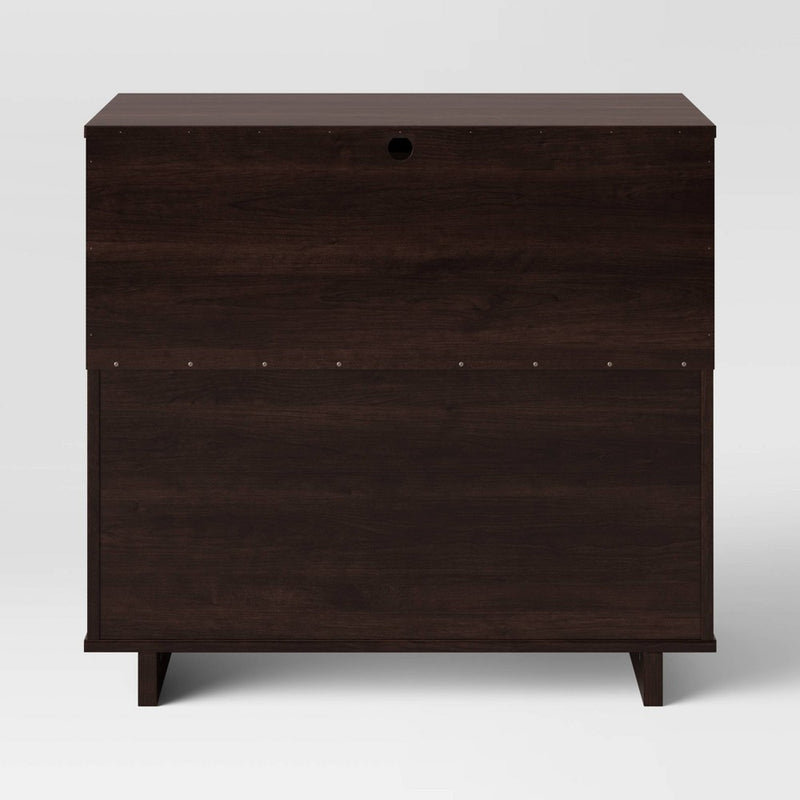 Modern 3 Drawer Dresser Espresso - Room Essentials (LOCAL PICKUP ONLY)