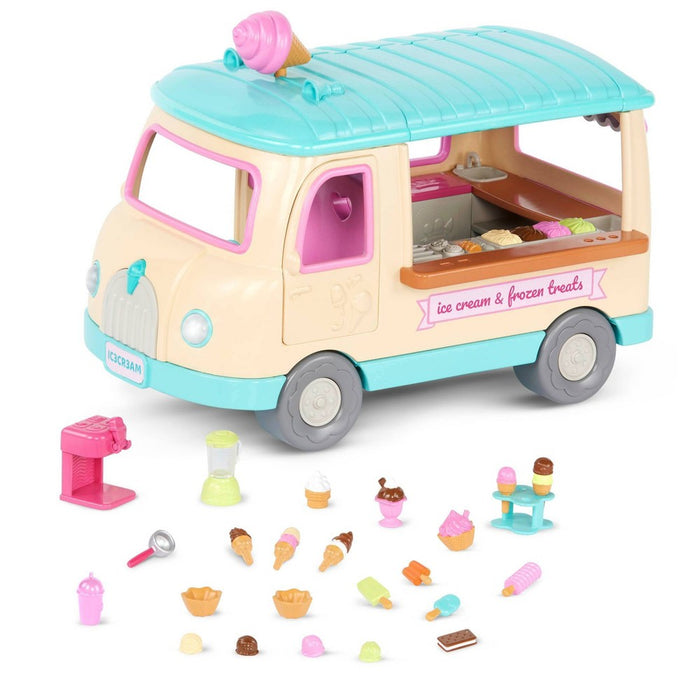 Li'l Woodzeez Scoops Ice Cream Truck Playset