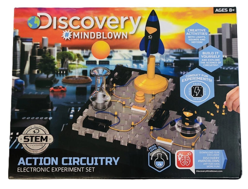 Discovery #Mindblown Action Circuitry Electronic Experiment STEM Science Kit