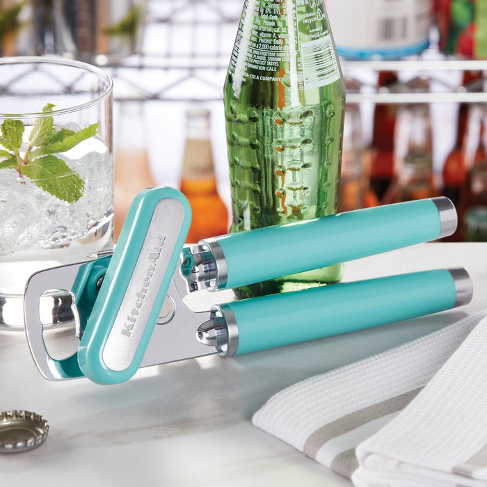 KitchenAid Multi Function Can Opener Aqua Sky