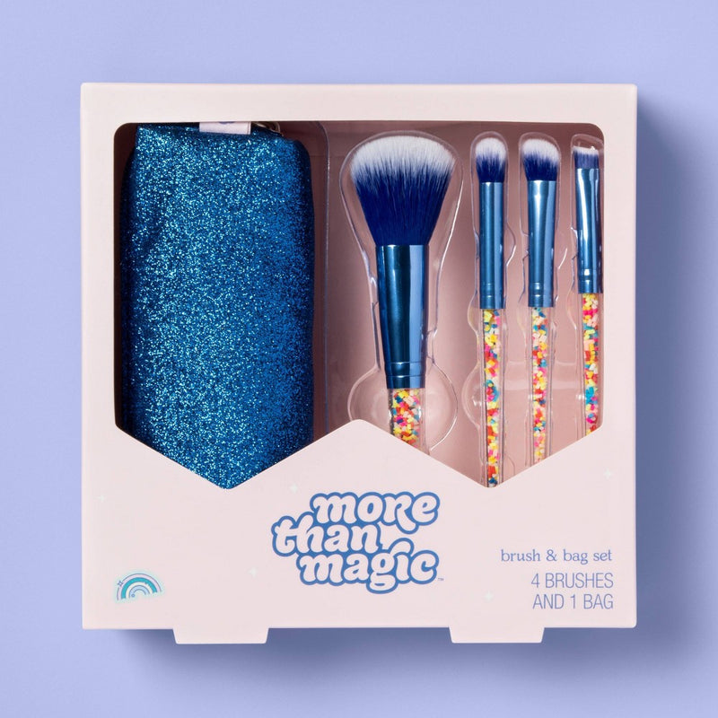 Brush and Bag Set - 5pc - More Than Magic