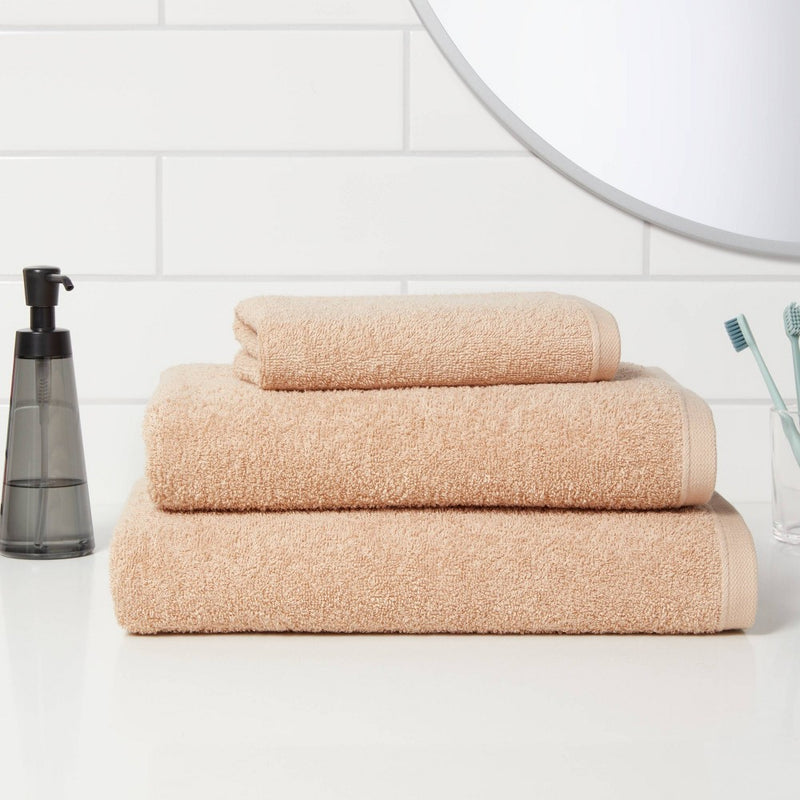 Everyday Hand Towel Tan - Room Essentials